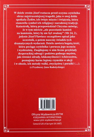 Wojna Żydowska - Józef Flawiusz (twarda) [KSIĄŻKA]