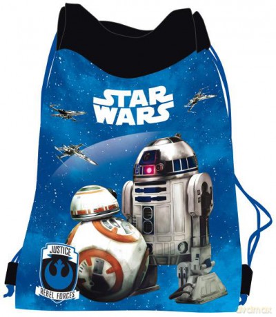 Worek na obuwie Star Wars epizod VII niebieski 48757 (Gwiezdne Wojny)