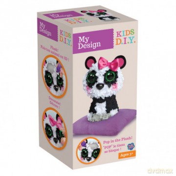 Zestaw kreatywny Miś panda 3D 75361