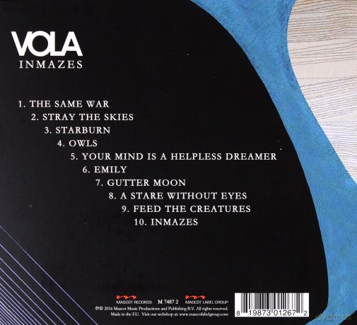 VOLA: Inmazes (digipack) [CD]