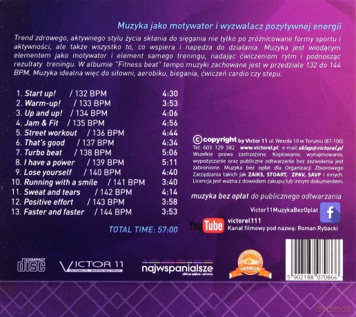Fitness beat [CD]