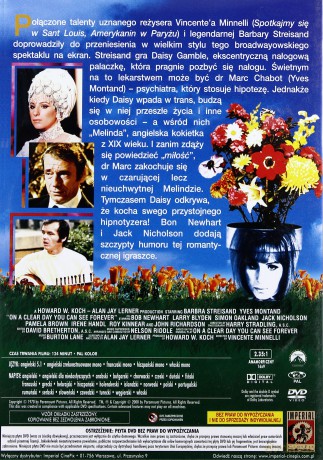 W pogodny dzień zobaczysz przeszłość [DVD]