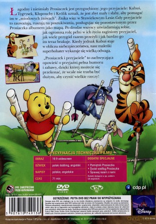 Prosiaczek i przyjaciele (Kubusiowa Kolekcja) (Disney) [DVD]