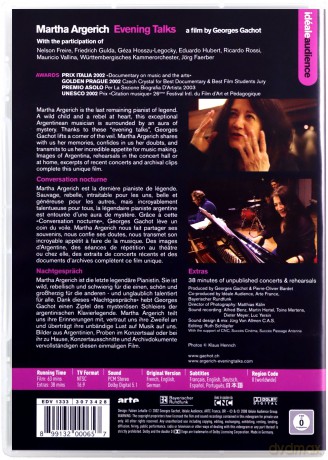 Martha Argerich: Euroarts - Evening Talks [DVD]