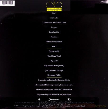 Depeche Mode: Speak And Spell [Winyl]
