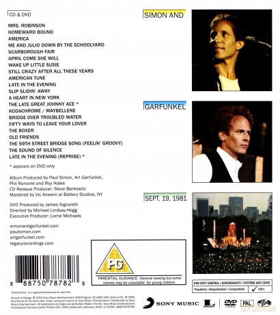 Simon & Garfunkel: The Concert in Central Park (Deluxe Edition) [2CD]