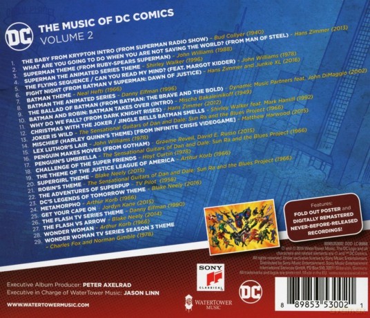 The Music of DC Comics vol. 2 [CD]