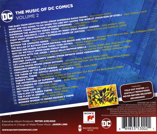 The Music of DC Comics vol. 2 [CD]