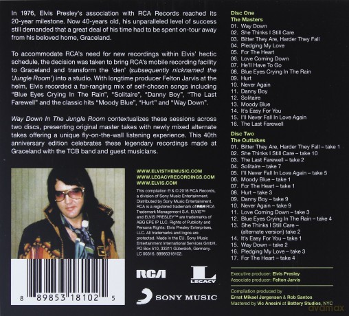 Elvis Presley: Way Down in the Jungle Room [2CD]
