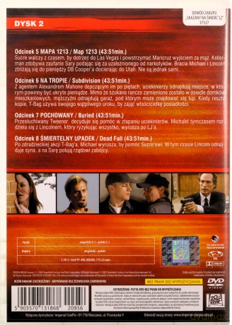 Skazany Na Smierć Sezon 2 Dysk 2 [DVD]