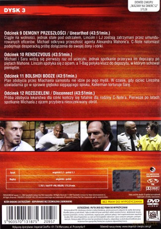 Skazany na Śmierć Sezon 2 Dysk 3 [DVD]