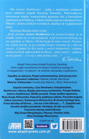 Jezioro osobliwości - Krystyna Siesicka [KSIĄŻKA]