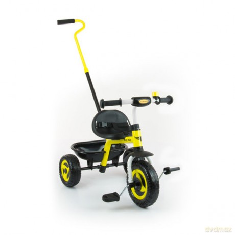 MILLY MALLY Rowerek turbo żółty