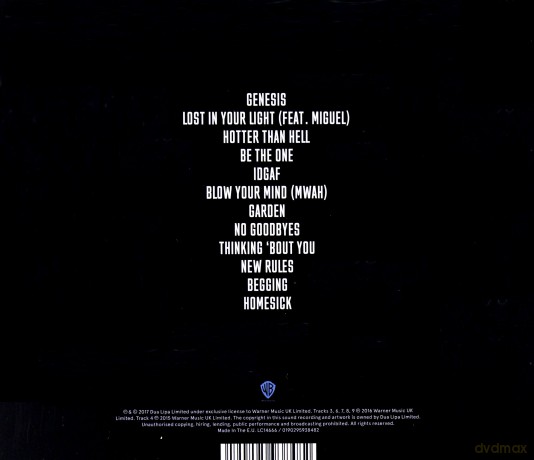 Dua Lipa: Dua Lipa [CD]
