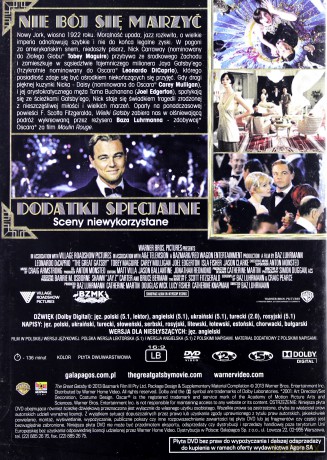 Wielki Gatsby [DVD]