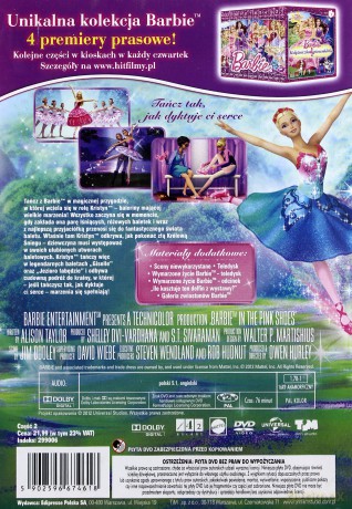Barbie i magiczne baletki (Tom 2) [DVD]
