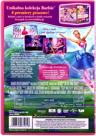 Barbie i magiczne baletki (Tom 2) [DVD]