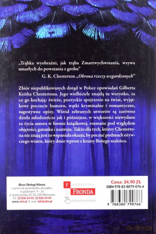 Drzewa pychy i inne opowiadania - G.K. Chesterton [KSIĄŻKA]