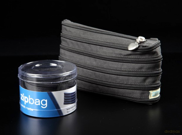 Kosmetyczka z taśmy suwakowej Zipbag czarna