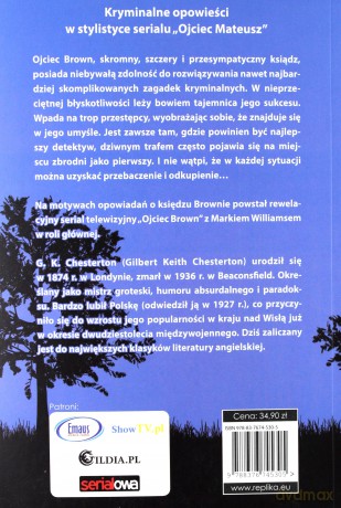 Ojciec Brown. Detektyw w sutannie - G. K. Chesterton [KSIĄŻKA]