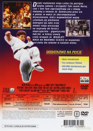 Małolaty ninja na wojennej ścieżce [DVD]
