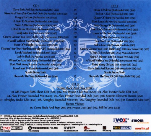 Bad Boys Blue: 25th Anniversary [3CD]