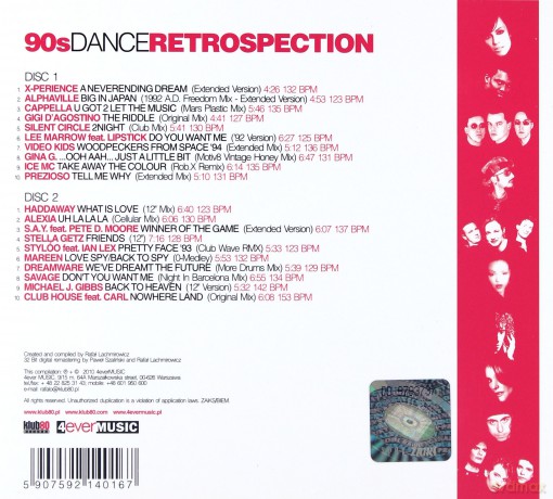 90's Dance Retrospection [2CD]