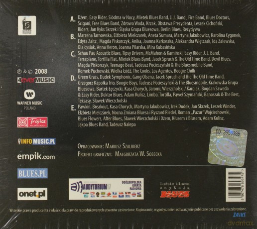 Antologia Polskiego Bluesa [5CD]