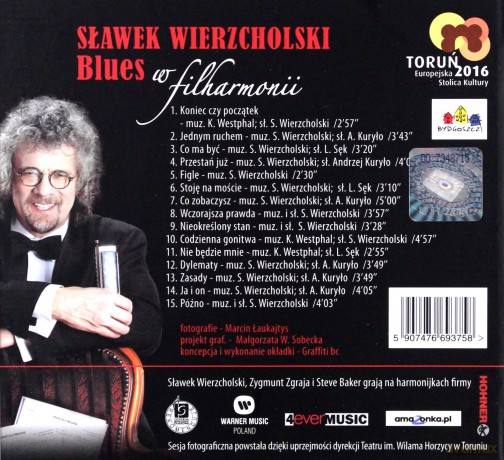 Sławek Wierzcholski: Blues w filharmonii [CD]