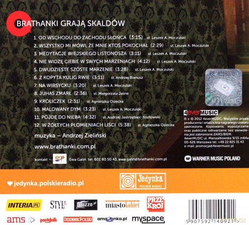 Brathanki: Brathanki grają Skaldów [CD]