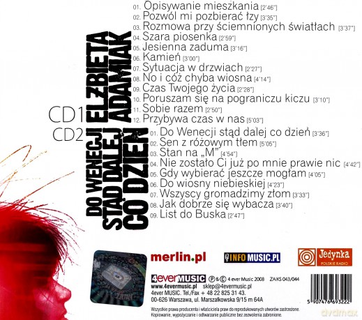 Elżbieta Adamiak: Elżbieta Adamiak + Do Wenecji stąd... [2CD]