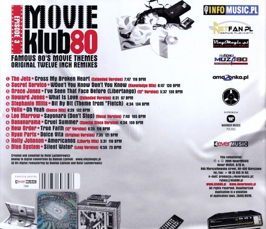 Movie Klub 80 vol. 3 [CD]