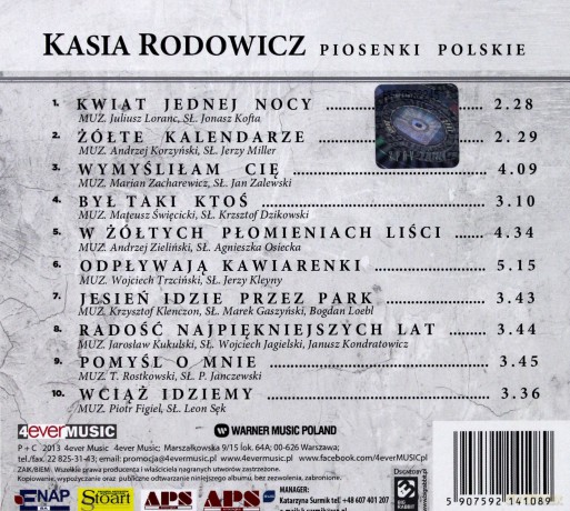 Katarzyna Rodowicz: Piosenki polskie [CD]