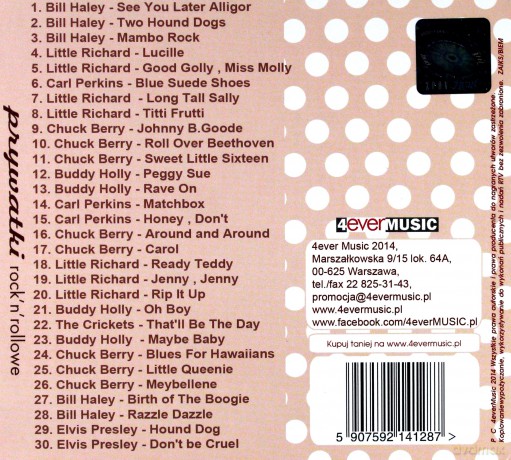 Prywatki rock'n'rollowe [CD]
