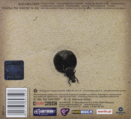 Raz Dwa Trzy: Trudno nie wierzyć w nic [CD]