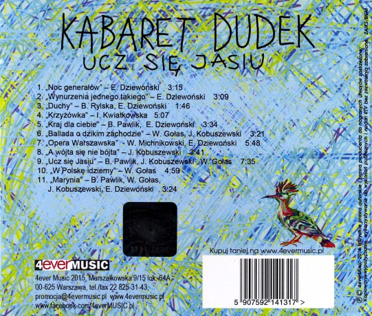Kabaret Dudek: Ucz się Jasiu [CD]