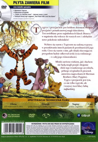 Tygrys i przyjaciele (Kubusiowa Kolekcja) [DVD]