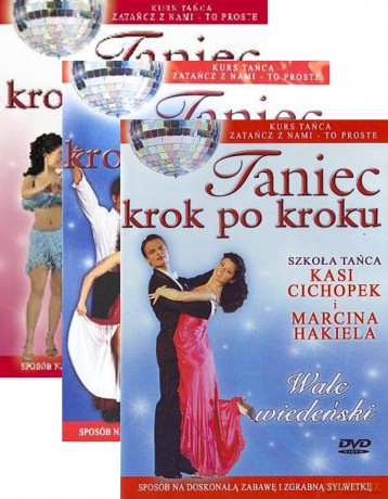 Taniec krok po kroku: Merengue / Paso Doble / Walc wiedeński [BOX] [3DVD]