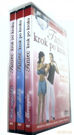 Taniec krok po kroku: Merengue / Paso Doble / Walc wiedeński [BOX] [3DVD]