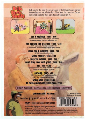 Bill's Dirty Shorts: Collection of Bill Plympton's + Autograf [NTSC] [DVD]