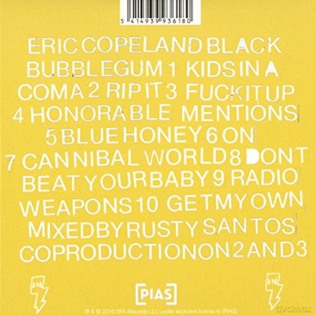 Eric Copeland: Black Bubblegum (digipack) [CD]