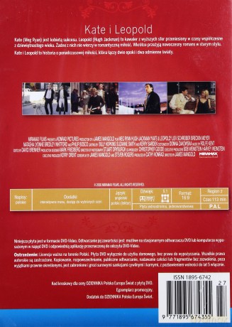 Kate i Leopold. Romantyczne komedie [DVD]