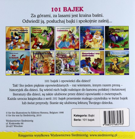 101 bajek - Nasi leśni przyjaciele - Ewa Mirkowska [KSIĄŻKA]