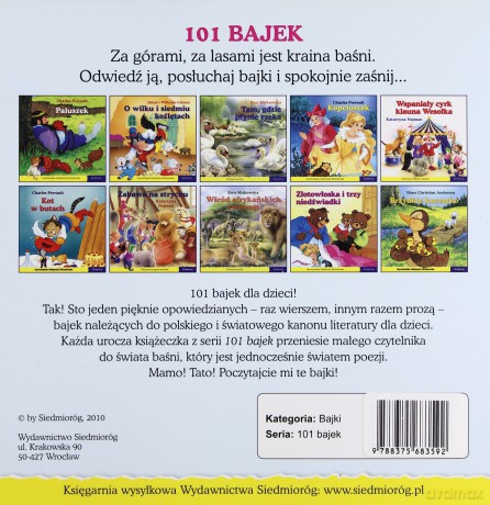 101 bajek - O Wandzie, co Niemca nie chciała [KSIĄŻKA]