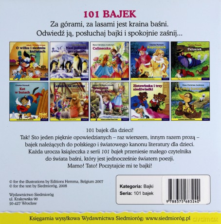 101 bajek - Śpiąca królewna - Charles Perrault [KSIĄŻKA]