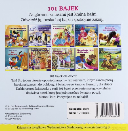 101 bajek - Tomcio Paluch - Jakub i Wilhelm Grimm [KSIĄŻKA]