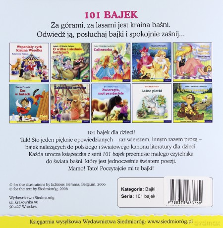 101 bajek - Złotowłosa i trzy niedźwiedzie - Carlos Busquets [KSIĄŻKA]