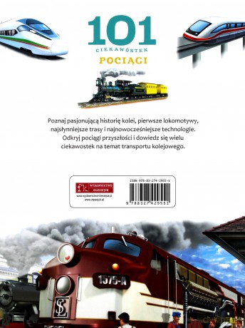 101 ciekawostek. Pociągi - Maria J. Gomez [KSIĄŻKA]