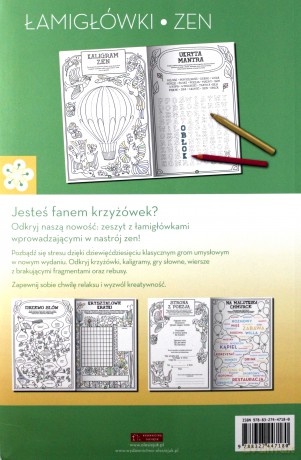 Art Anti-Stress. Łamigłówki Zen [KSIĄŻKA]