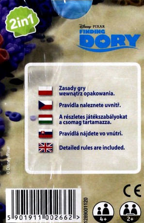 Czarny Piotruś/Memo - Gdzie jest Dory [KARTY]